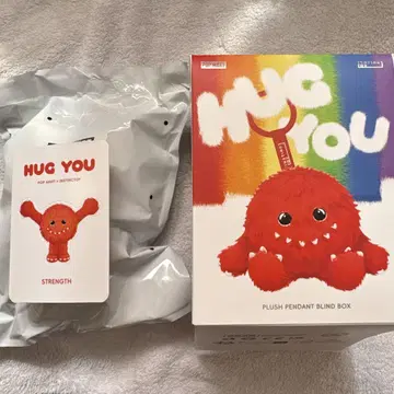 POPMART INSTINCTOY HUG YOU 봉제 인형 키링