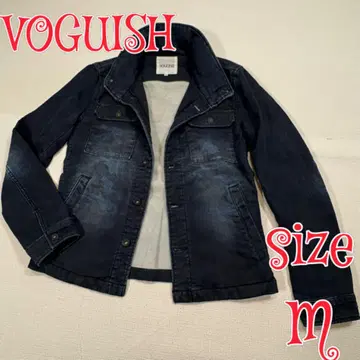 VOGUISH 카모플라쥬 스웨트 데님 재킷 인디고 M 보귀시