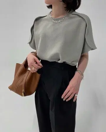YONFA 욘파 튤립 슬리브 티 민트