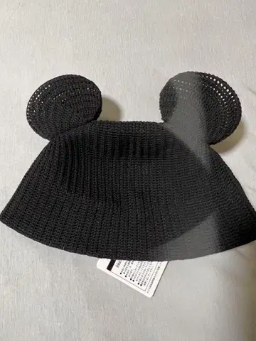 모자 햇 미키 메쉬 사이즈 58cm 도쿄 디즈니 리조트 블랙