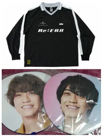 King & Prince RE:ERA 게임 셔츠 L 부채 2개 세트