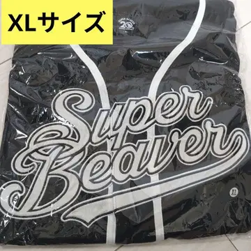 superbeaver ZOZO 마린 베이스볼 셔츠 블랙 XL