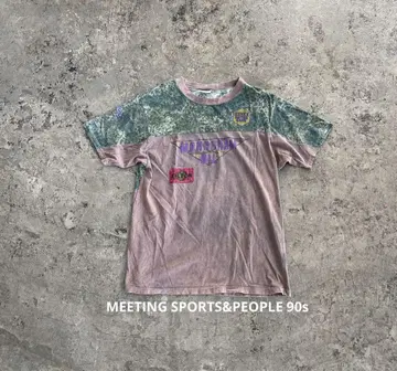 MEETING SPORTS&PEOPLE 90s PRINT Tee