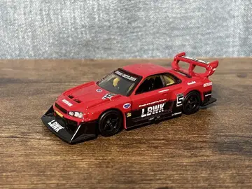 1/64 핫휠 닛산 스카이라인 R34 슈퍼 실루엣