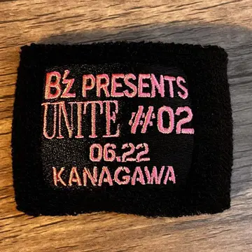 B'z unite 02 가챠 6/22 한정판 리스트 밴드