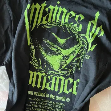 fontaines d.c. 티셔츠 XL 일본 공연 굿즈