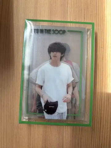 BTS in the soop 투명 트레이딩 카드