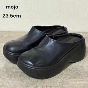 mojo 통굽 사보 샌들 슬립온 23.5cm