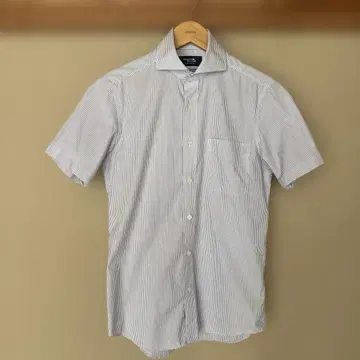 Maker's Shirtdale 스트라이프 반팔 셔츠 이지케어 파르파