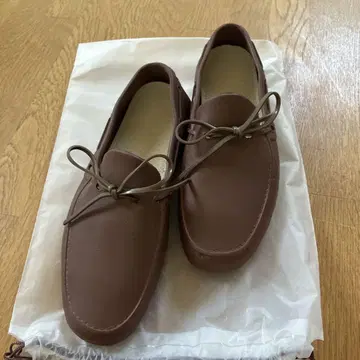 WOZ 이탈리아제 레인 슈즈 드라이빙 모카신 37 사이즈