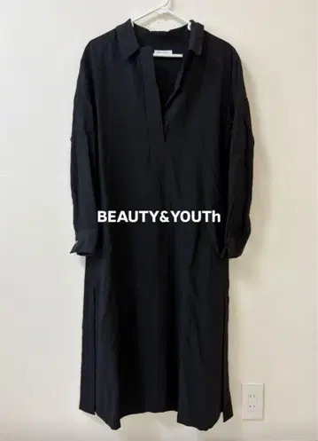 BEAUTY & YOUTH 원피스 베이지 뷰티 앤 유스