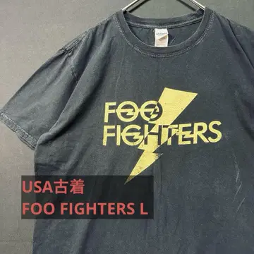 미국 구제 의류 FOO FIGHTERS 후 파이터즈 밴딩 티셔츠 L