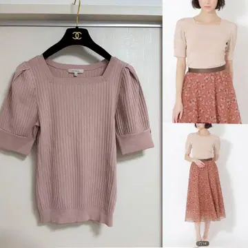 에포카 [La maglia] 볼륨 슬리브 니트 풀오버 정가 4만