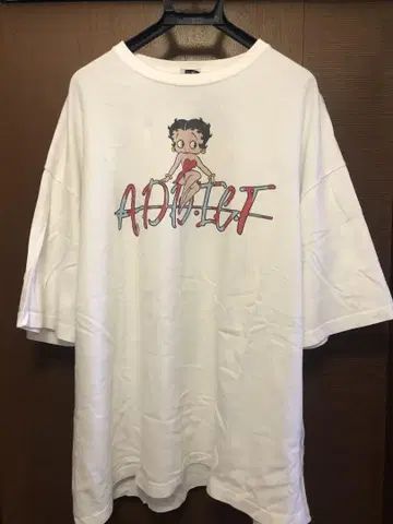 ADDICT Betty Boop 오버사이즈 티셔츠