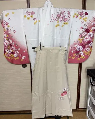 새상품급 중고 하카마 세트