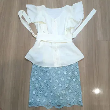Porportion Body Dressing & 레이스 스커트 2점 세트