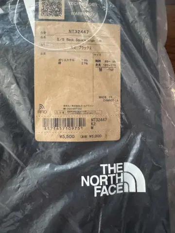 THE NORTH FACE 블랙 티셔츠 M NT32447