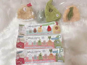 쥐 봉제 인형 & 의상 컬렉션 1 & 2 4종 세트
