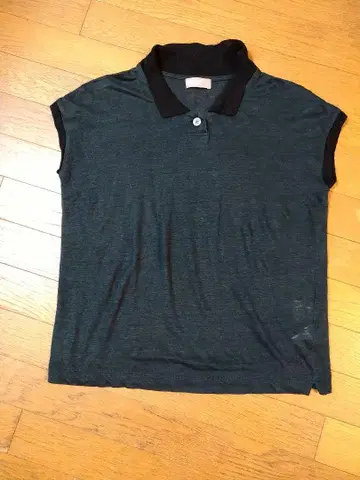 마가렛 호웰 린넨 저지 폴로 셔츠 반팔 린넨 100% 스테디셀러