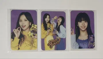 Oishi TWICE 미나 첸 3장 세트