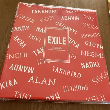 EXILE 센샤 스티커 폴더