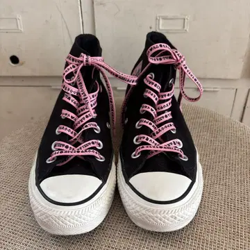 컨버스 BTS 하이컷 스니커즈 23cm