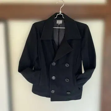 Lucy 블랙 피코트 M