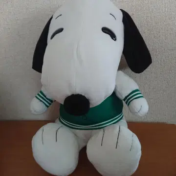 SNOOPY 메가 점보 블루종 봉제 인형 스누피 봉제 인형