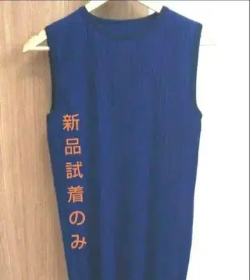 시착만 한 상품 투모로우랜드 슬리브리스 플리츠 상의
