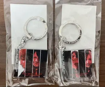 덤 포함 GLAY HMV 한정 뮤직 키링 세트