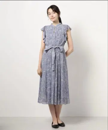 스나이델 SNIDEL 마블 플라워 원피스 0 사이즈