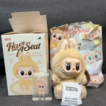 정품 LABUBU 라부부 Have a seat 봉제인형 BABA