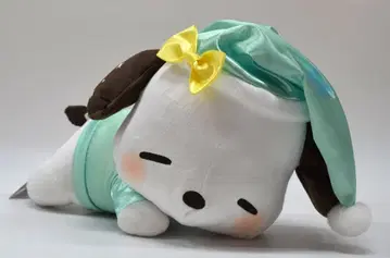 후류 포테토 누워있는 BIG 봉제 인형 포차코 그린