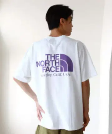THE NORTH FACE PURPLE LABEL/BEAMS 별주 티셔츠