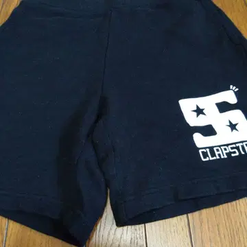 CLAPSTAR 블랙 큐롯 팬츠