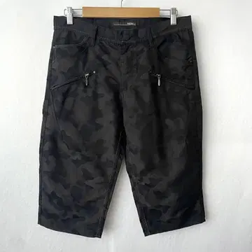 00s MOSSIMO 모시모 카모플라주 하프 팬츠 블랙
