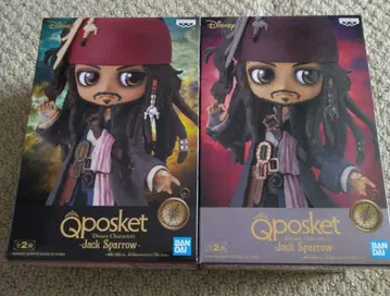 디즈니 qposket 피규어 잭 스패로우 AB 컬러 세트 판매