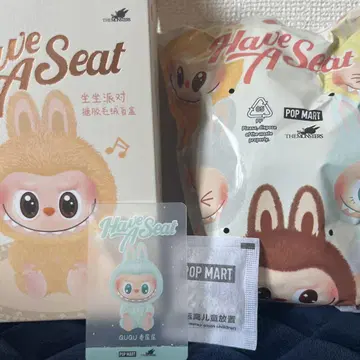 정품 Have A Seat LABUBU 라부 QUQU