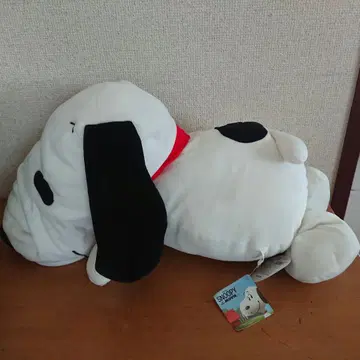 스누피 봉제 인형 마시멜로 원단