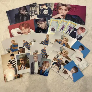 BTS 굿즈 RM 랩 몬스터 플라이어, 포토 카드, 트레이딩 카드 세트