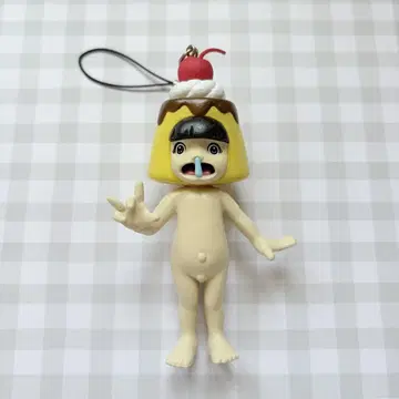 푸딩 마코토짱 구와시 스트랩 키링 유니크