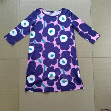 marimekko 플라워 프린트 원피스 172453