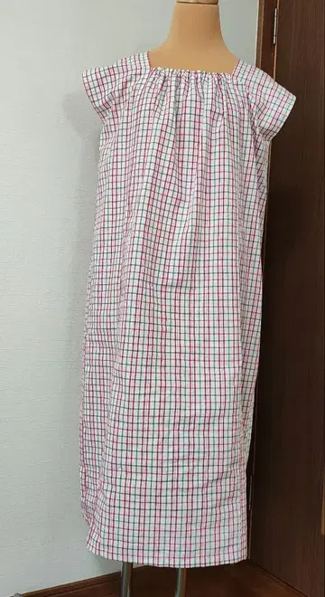 유카타 리메이크 원피스 넥라인 개더링