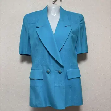 블루, 여성용 수트 사이즈 38호 일본제, 허리 길이를 늘려 72cm