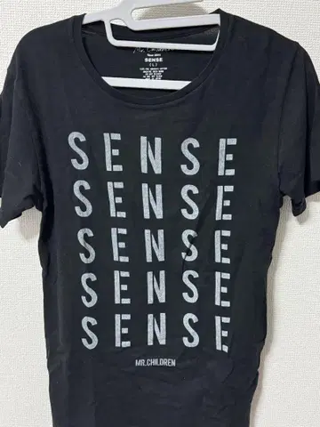 Mr.Children SENSE 투어 티셔츠 L 사이즈 구제 의류 굿즈