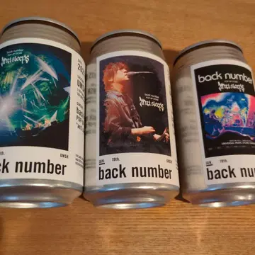 back number 라벨 드링크