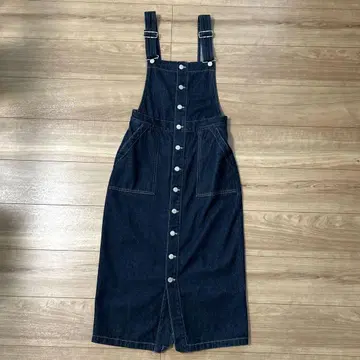 SOMETHING x URBAN RESEARCH 오버롤 스커트