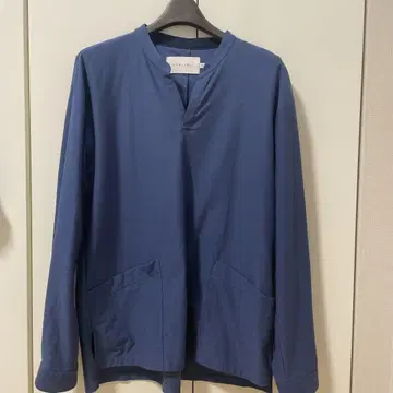 CURLY&CO 풀오버 셔츠 블루