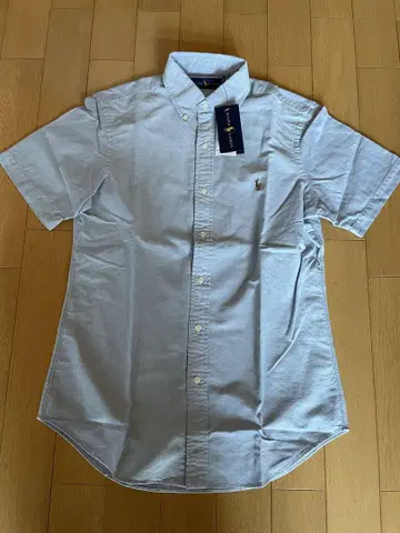 Ralph Lauren 반팔 셔츠 스카이블루 택 포함 새상품