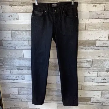 RUDE GALLERY 블랙 데님 5002 W32 L32 일본제